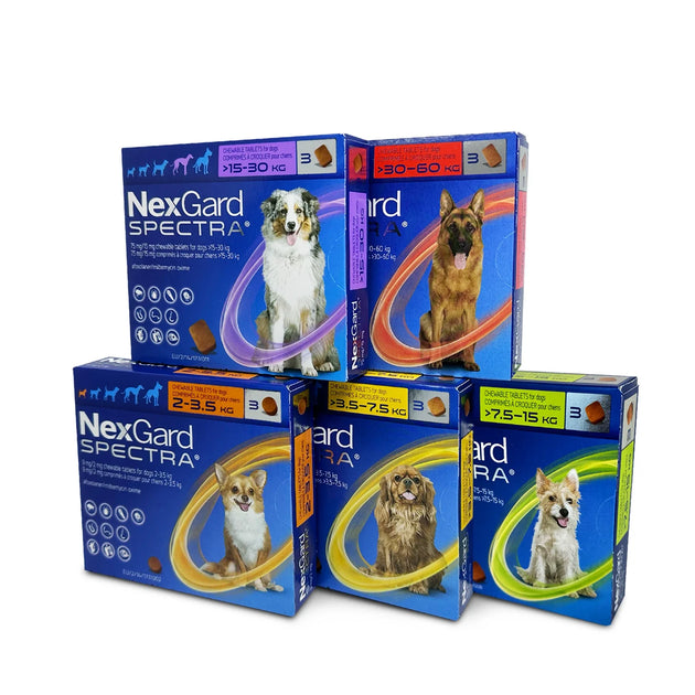 NexGard SPECTRA驅蟲咀嚼片NexGard Spectra (Flea, Tick, Heartworm 