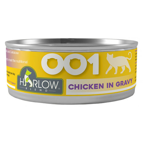 Harlow Blend 楓葉 無穀物主食罐 001 雞肉+高湯 80g (毛髮和消化配方)
