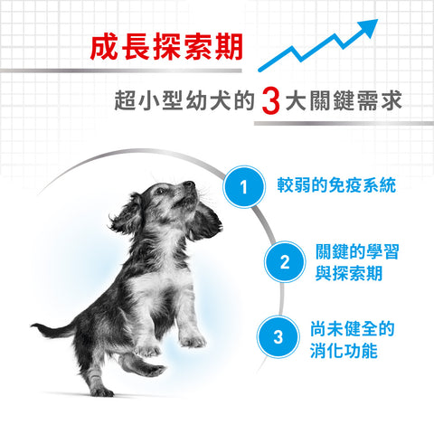 Royal Canin 法國皇家幼犬乾糧 - 超小型幼犬營養配方 DOG XSMALL PUPPY DRY 1.5kg