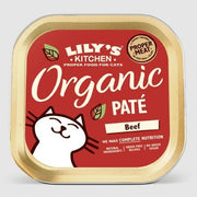 [特價品] LILY'S KITCHEN 有機無穀物貓用主食罐 - 有機牛肉常餐