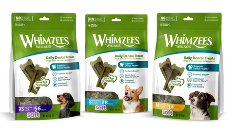 Whimzees Soft - 高齡犬專用柔軟潔齒棒