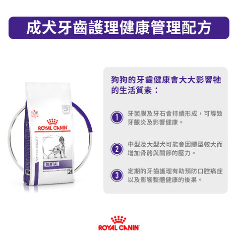 Royal Canin - 成犬潔齒配方處方糧 6kg / Canine Dental 6kg