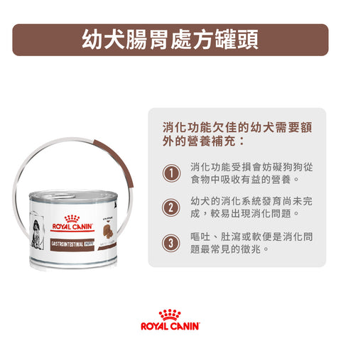 Royal Canin - 幼犬腸胃道處方濕糧195g / Canine Gastro Intestinal "Puppy" 195g