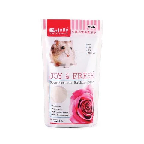 Jolly 玫瑰花香消臭浴砂 - 1kg