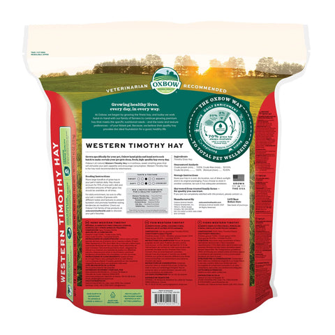 Oxbow Western Timothy Hay - 40oz