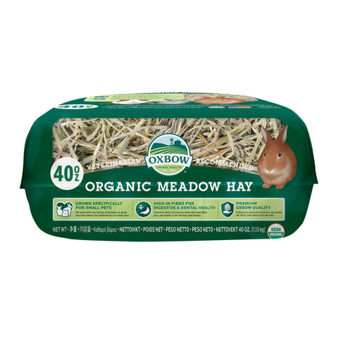 Oxbow Organic Meadow Hay 有機牧草 - 40oz