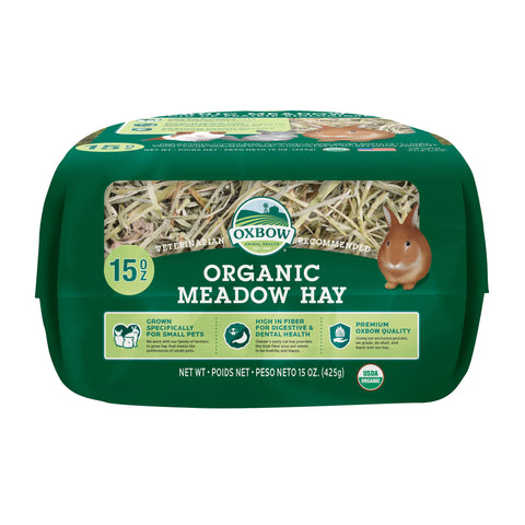 Oxbow Organic Meadow Hay 有機牧草 - 15oz