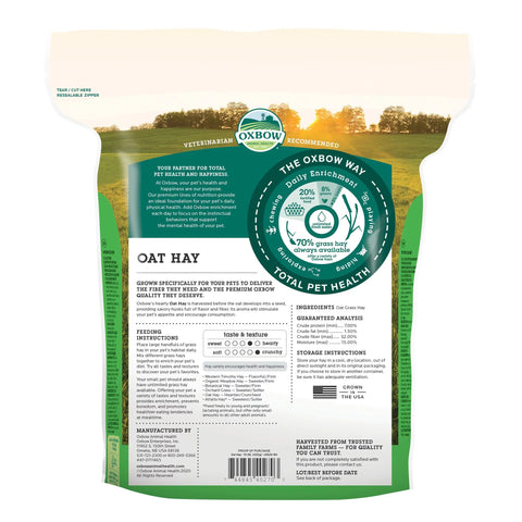 Oxbow Oat Hay 燕麥草 - 15oz