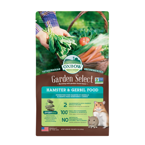 Oxbow Garden Select Hamster Food - 1.5lb