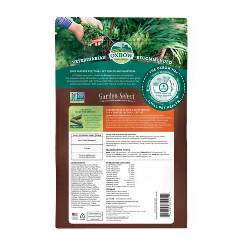 Oxbow Garden Select Adult Rat Food - 4lb