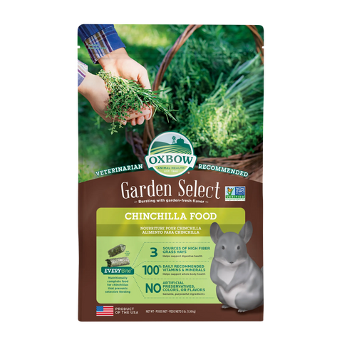 Oxbow Garden Select Chinchilla Food - 3lb