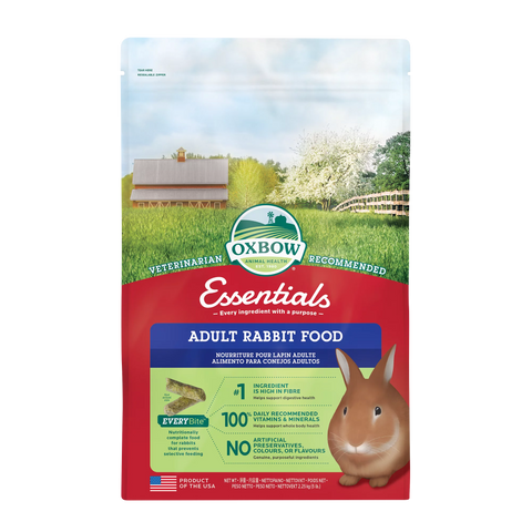 Oxbow Essentials Adult Rabbit Food - 5lb