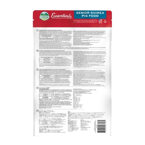 Oxbow Essentials Senior Rat Food - 4lb