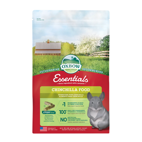 Oxbow Essentials Chinchilla Food - 3lb