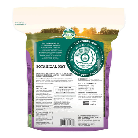 Oxbow Botanical Hay 香草 - 15oz