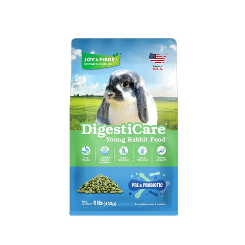 Joy &amp; Fibre® Organic Timothy Grass-Based Rabbit Food - 1lb