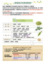 Wooly Comprehensive Nutrition Food Flower Series (Rabbit Shape) - 800g 