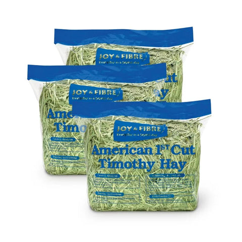 Joy &amp; Fibre USA First Cut Timothy Grass (Unboxed) - 40oz x 3 Packs