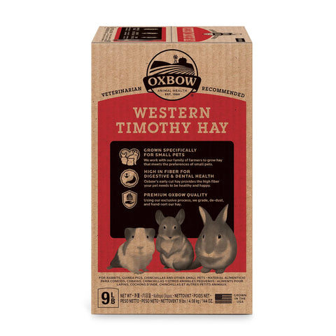 Oxbow Western Timothy Hay - 9lbs