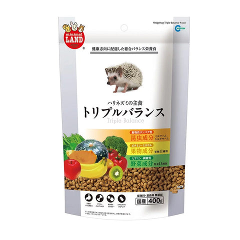 Marukan 3-in-1 Hedgehog Food - 400g