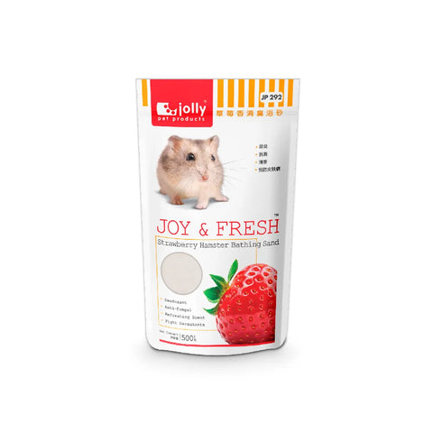 Jolly 草莓香消臭浴砂 - 500g