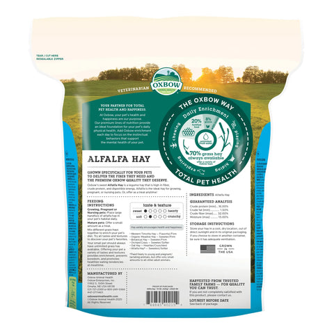Oxbow Alfalfa Hay - 15oz