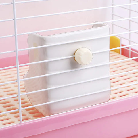 Jolly 2 in 1 Ceramic Grass Rack and Food Bowl