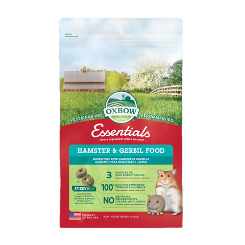 Oxbow Essentials Hamster Food - 1lb