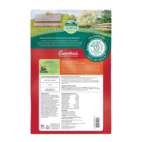 Oxbow Essentials Adult Rat Food - 10lb