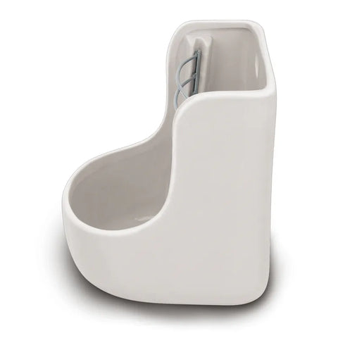 Jolly 2 in 1 Ceramic Grass Rack and Food Bowl