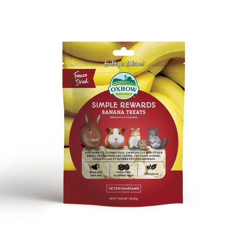 Oxbow Simple Rewards 香蕉小食 - 1oz