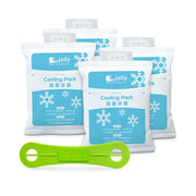 Jolly Icy Snow House Set (4 cooling ice packs + 1 fixing tape)