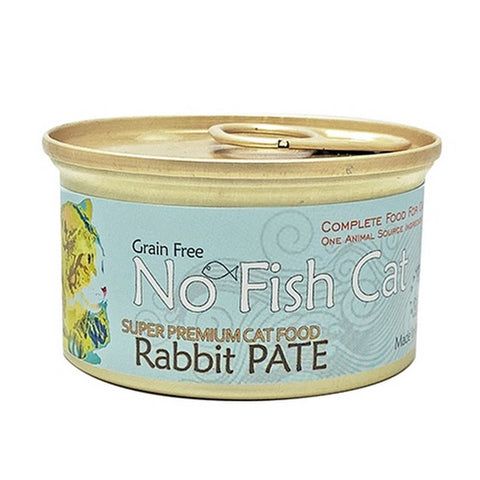 No Fish Cat - 兔肉肉醬主食罐 意大利無穀物單一蛋白 85g | PetSay