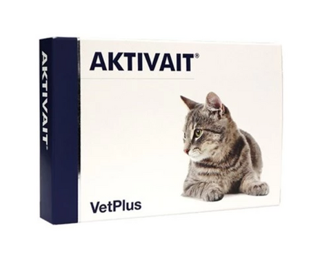 VetPlus - AKTIVAIT CAT (Brain Health Supplements) 60caps