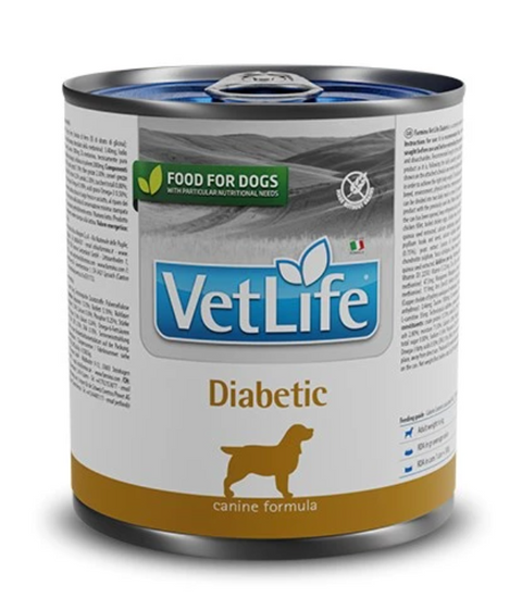 Farmina VetLife Prescription Diet Canine Diabetic 300g (6 cans)