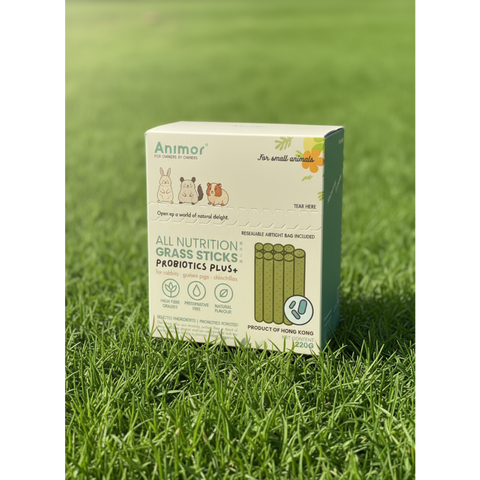 Animor - 草木之棒 - 腸道强化益生菌 - 220g (適合天竺鼠，龍貓，寵物兔)