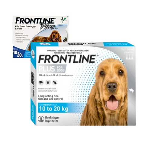 Frontline Plus犬用防蝨防牛蜱滴劑