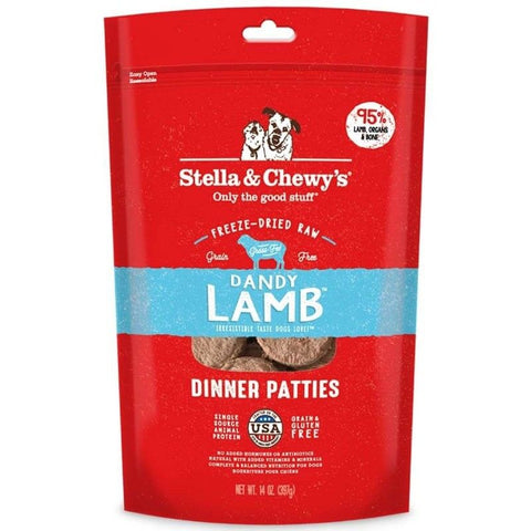 [特價品] Stella & Chewys 凍乾狗糧脫水肉餅 - 羊羊得意(羊肉)配方 14oz  (係show room)