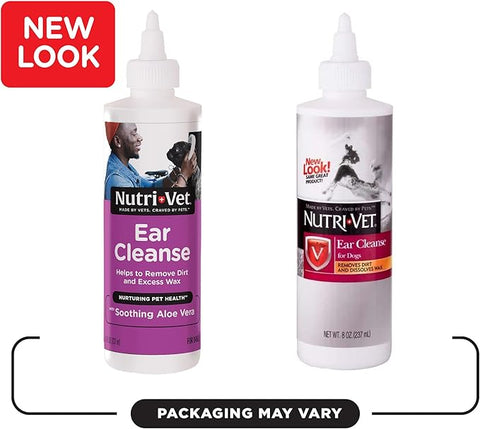 Nutri-Vet 美國寵達特貓護理 - 蘆薈洗耳水(貓用配方) 4oz