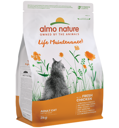 Almo Nature 貓乾糧 - Holistic - 雞肉配方 2kg