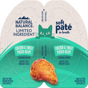 NATURAL BALANCE - 貓用滋味杯2.6oz (雞肉&甜薯 / 鴨肉&甜薯 / 三文魚&甜薯)