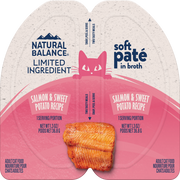 NATURAL BALANCE - 貓用滋味杯2.6oz (雞肉&甜薯 / 鴨肉&甜薯 / 三文魚&甜薯)