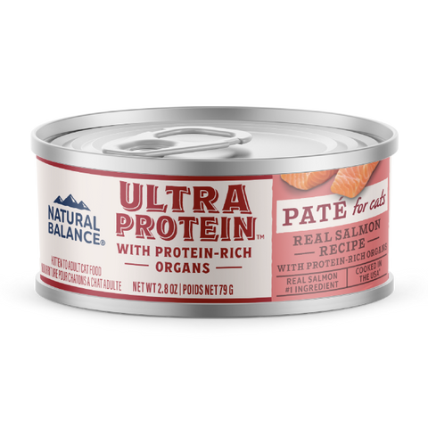 NATURAL BALANCE - Ultra Protein頂級系列 - 貓用肉醬罐2.8oz (雞肉 / 鴨肉 / 三文魚)
