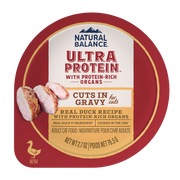 NATURAL BALANCE - Ultra Protein頂級系列 - 貓用 肉塊併肉汁滋味杯2.7oz (雞肉 / 鴨肉 / 三文魚)