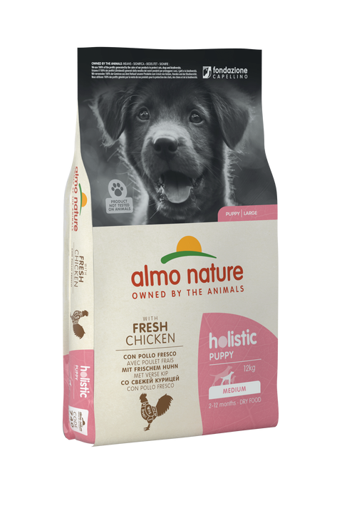 Almo Nature 中型 幼犬乾糧 - 雞肉 12kg