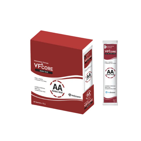 VF+Core 貓咪吞拿魚配三文魚肉泥 (肌肉成長及維護) 一盒30包