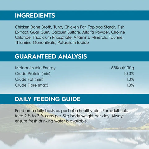 TRILOGY Cat Meat Stock Can - Adult Cat Tuna 85g