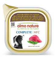 Almo Nature Dog Canned Food - HFC - Irish Angus Beef with Green Beans 85g