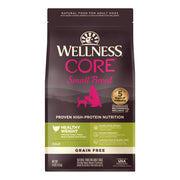 Wellness CORE 無穀物狗乾糧 - 小型犬 - 健康體重 - 火雞和雞配方 4lb