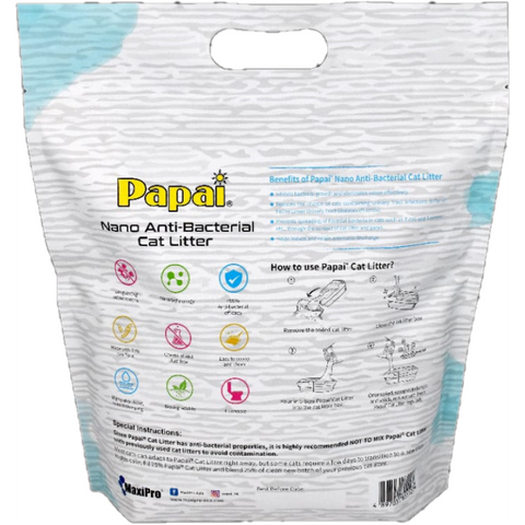 [Super Deodorizing and Antibacterial Cat Litter] Papai Nano Antibacterial Cat Tofu Litter